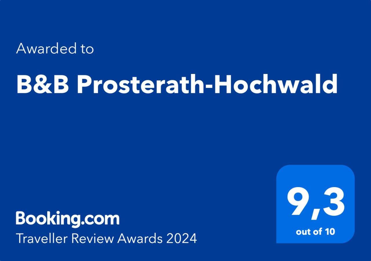 B&B Prosterath-Hochwald Esterno foto